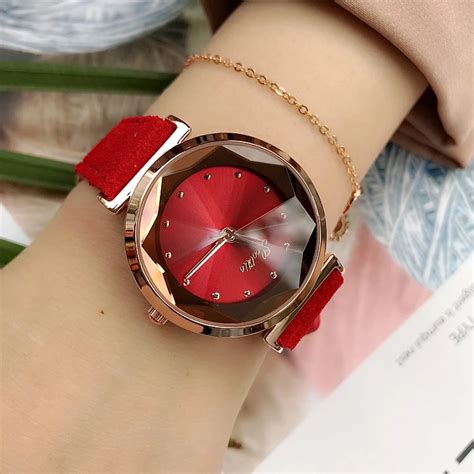 Rhombus-shaped Mirror Women's Watch | Ver mujeres, Ciencia ficcion, Ficcion