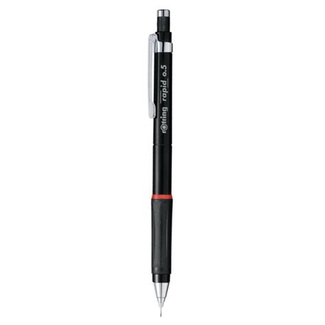 Rotring | Rapid | Mechanical Pencil | 0.5mm | Black – penpencilink