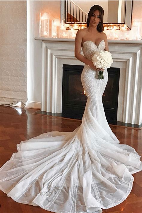 Pallas Couture Stunning Wedding Gown | Mermaid wedding dress, Wedding dresses mermaid sweetheart ...