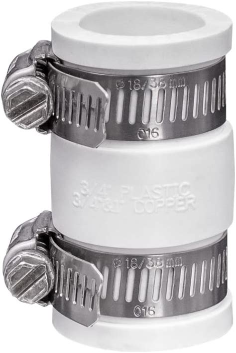 PVC Pipe Compression Coupling 1 1 2 Inch 的图像结果