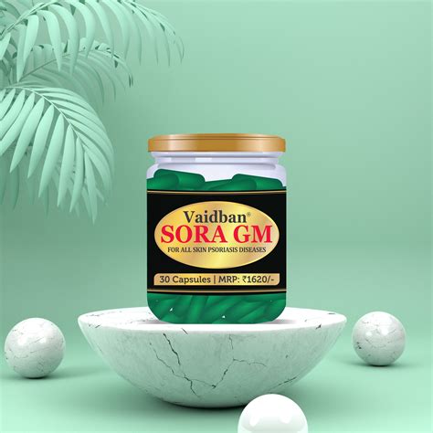 Vaidban Sora GM 30 Capsules - Comprehensive Psoriasis Treatment ...