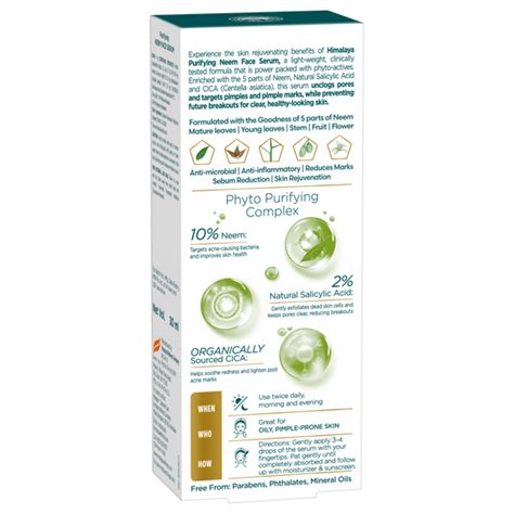 Purifying Neem Face Serum – Himalaya Wellness (India)