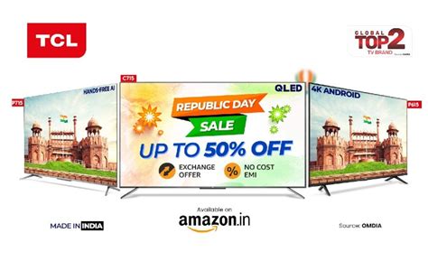 TCL India, Republic Day Sale, Amazon India, Amazon Republic Day Sale ...