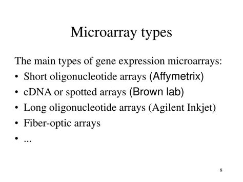 Image result for Microarray Types