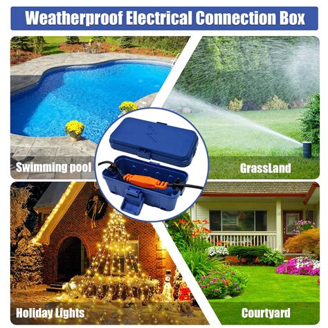 Image result for Weatherproof Extension Cord Connection Box
