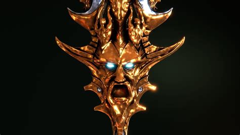 3D model Blade Of Olympus God of war Ragnarok VR / AR / low-poly | CGTrader