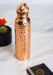 GRD International Hammered Pure Copper Water Bottle 900 ml Bottle - Buy ...