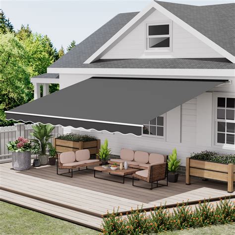 Customer reviews for GDPFN 13' x 8' Awning for Patio, Retractable ...