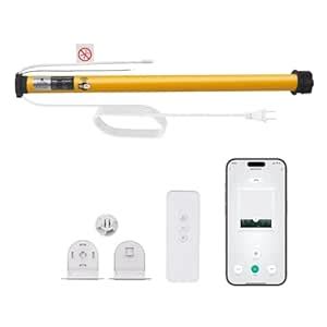 Blinds Motor - Smart Life/WiFi for Motorized Roller Blinds, Remote ...
