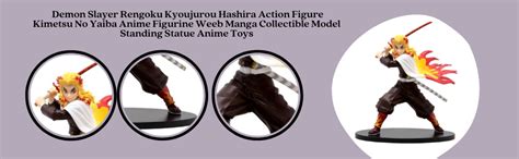 Trunkin Demon Slayer Kyojuro Rengoku Action Figure The Flame Hashira ...