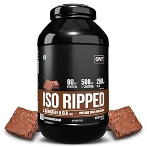 QNT ISO Ripped Whey Protein Isolate Powder | With L-Carnitine & CLA ...
