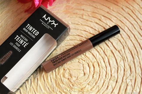 NYX Tinted Brow Mascara - «NYX Tinted Brow Mascara: an excellent brow ...
