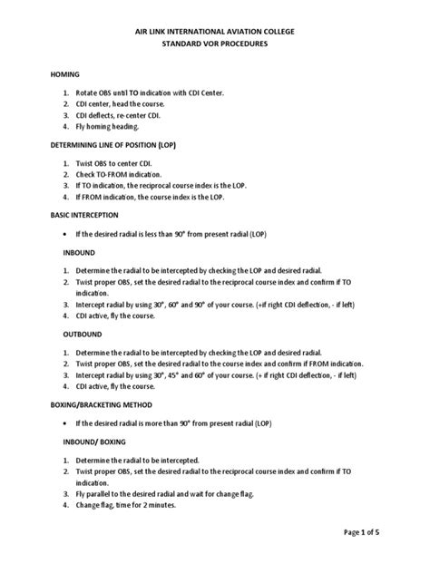 VOR Approach Step by Step 的图像结果