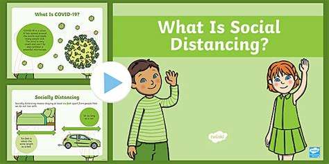 COVID: Social Distancing PowerPoint (teacher made) - Twinkl
