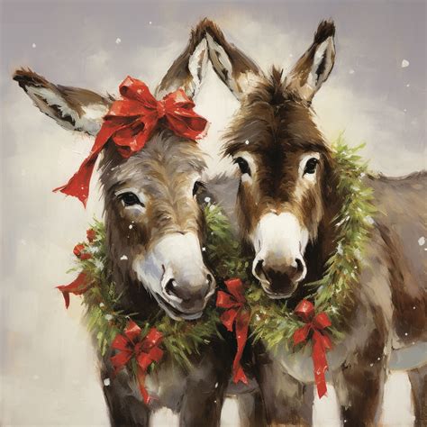Christmas Donkey Images at John Sigel blog