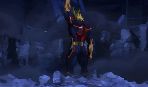 The origin of All Might's most iconic pose moves the My Hero Academia ...