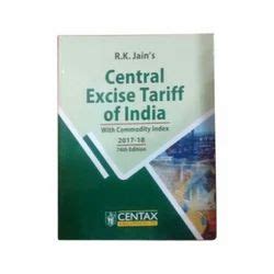 Law Book - Central Excise Tariff Of India Wholesale Trader from Mumbai
