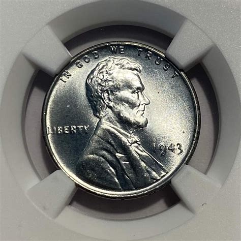 1943-P Lincoln Wheat Cent Steel Penny 1C (1943) - NGC MS68 - 8 Graded ...