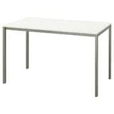 VIHALS table, white/green, 125x74 cm (491/4x291/8") - IKEA