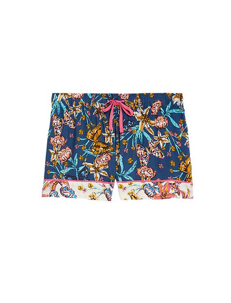Buy Floral Print Pyjama Shorts at Marks & Spencer