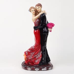 VIVARS Romantic Love Couple Statue Showpiece for Valentine Day ...