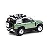 Buy Defender 110 2 Doors with Roof Rack Light Green Metallic with White ...