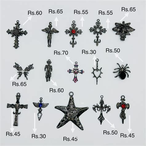 All gothic trending charms bundle pack of 15 – FASHION LOBBY