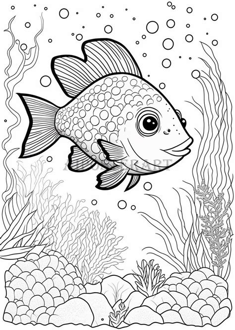 Free Ocean Fish Coloring Pages
