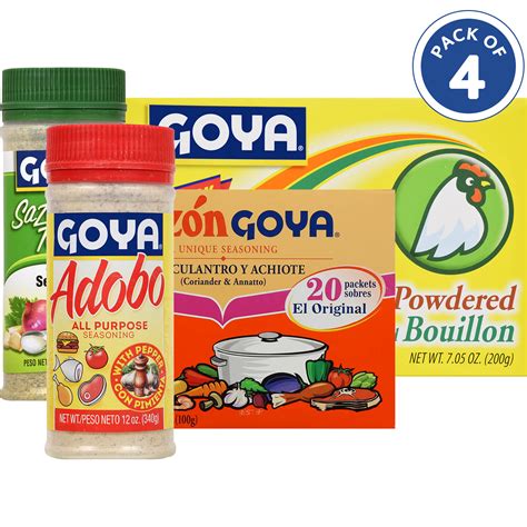 Seasonings Variety Pack (4 Items) – Shop Goya