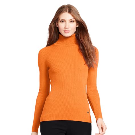 Ribbed Turtleneck Sweater