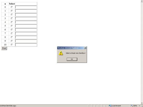 Client Side Validation for CheckBoxes,textbox inside the GridView