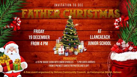 Meet Father Christmas, Llancaeach Junior School, Caerphilly, 19 ...