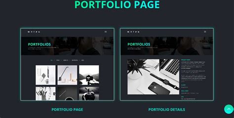 Interative Web Developer Portfolio Template 的图像结果