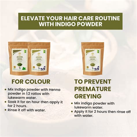 Indigo Powder (100gm) Natural Hair Colour Online - Natural Hair Color ...