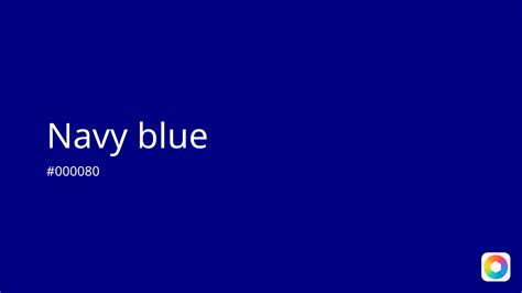 Image result for Navy Blue Color Code