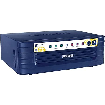 Buy Luminous Zelio+ 1100 Pure Sinewave 900VA/12V Inverter for Home ...