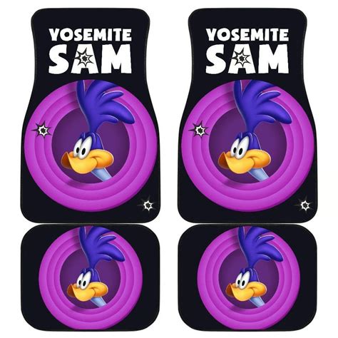 Looney Tunes Car Floor Mats Looney Tunes Yosemite Sam Road Runner Car ...