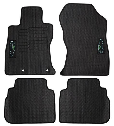ecoMats Subaru Forester Car Floor Mats (2019-2024), All-Weather, Front ...