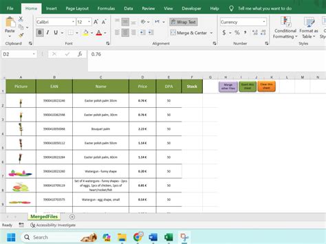 Python VBA 的图像结果