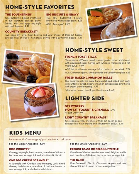 Menu For Black Eyed Pea Restaurant at Tawny Dunn blog