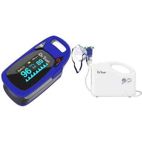 Dr Trust Professional Series Finger Tip Pulse Oximeter With Audio ...