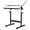 Isomars Drawing Drafting Board Table - Scholar with White Laminated ...