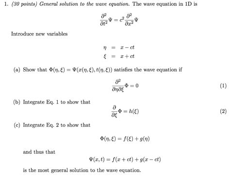 Image result for wave equation solutions
