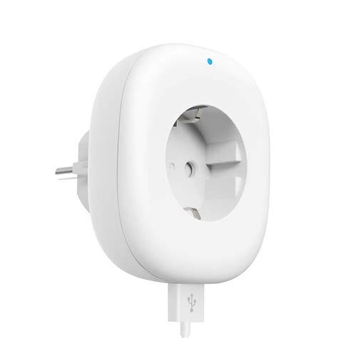 Walmeck WiFi Smart Socket Plug with Big On/Off Switch Button + USB Port ...