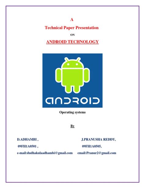 Image result for Android Operating System PDF