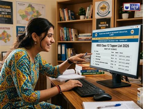 RBSE 12th Toppers List 2026 RELEASED: rajresults.nic.in पर राजस्थान ...