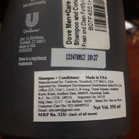 Dove Men+Care 2 in 1 Shampoo and Conditioner, Fresh and Clean ...