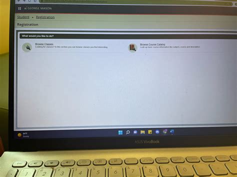 Can’t see the usual option to register for classes, can someone help ...
