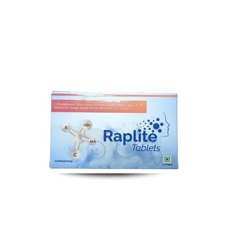 Raplite Nutraceutical Tablet, Uses, Price, Benefits, SIde Effects ...