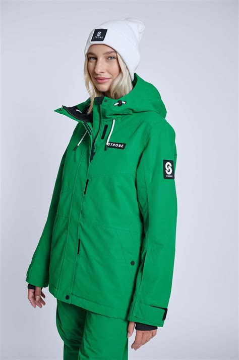 Aura Ski Jacket Kelly Green - Women's - 2022 - Strobe